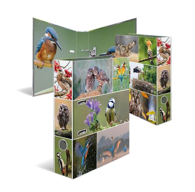 Ordner 2 rings met vogelprint Ordner 2 rings met vogelprint