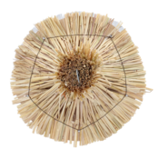 Hangend voederhuis stro Hangend voederhuis stro