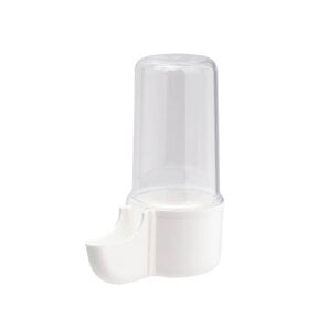 Mini drinkfontein transparant met zachte hoge voet 60 cc