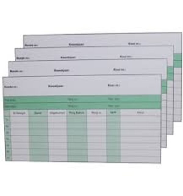 Kweekkaart voor vogels | Onmisbaar voor iedere vogelhobbyist