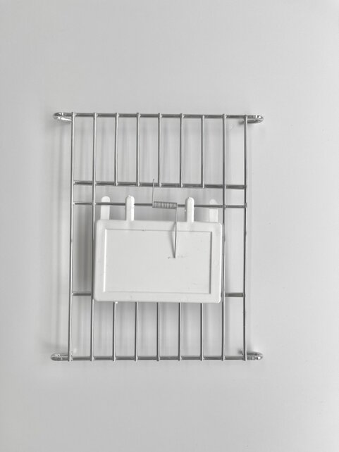 Schuifdeur voor voorfront met klepje Schuifdeur voor voorfront met klepje