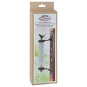Wandthermometer met vogel