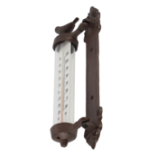 Wandthermometer met vogel