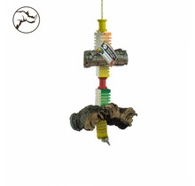 Vogelspeelgoed met kurk