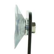 Dubbele fruit cup houder met zuignappen