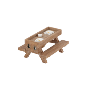 Muurpicknicktafel