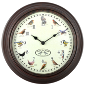 Klok met vogelgeluiden Klok met vogelgeluiden