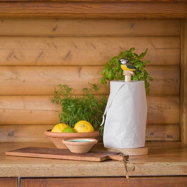 Keukenrolhouder pimpelmees