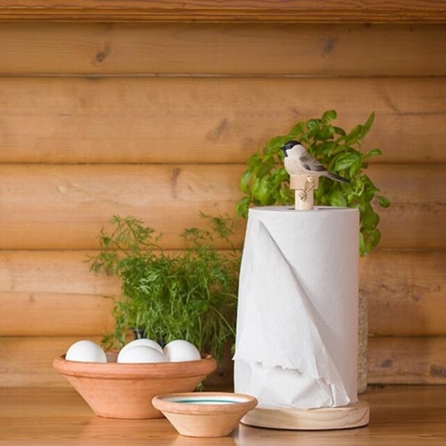 Keukenrolhouder glanskop Keukenrolhouder glanskop