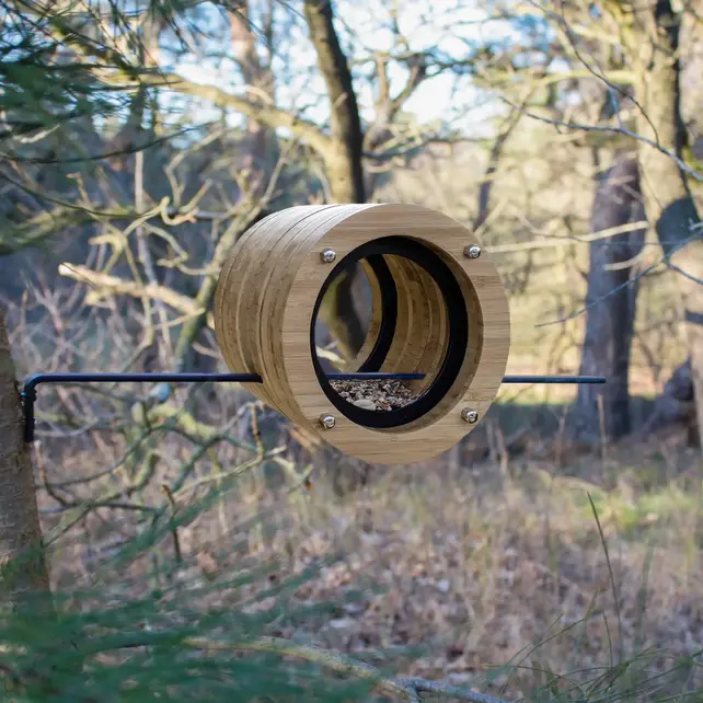 Vogelvoederhuisje Take a Bite – Wand model Vogelvoederhuisje Take a Bite – Wand model