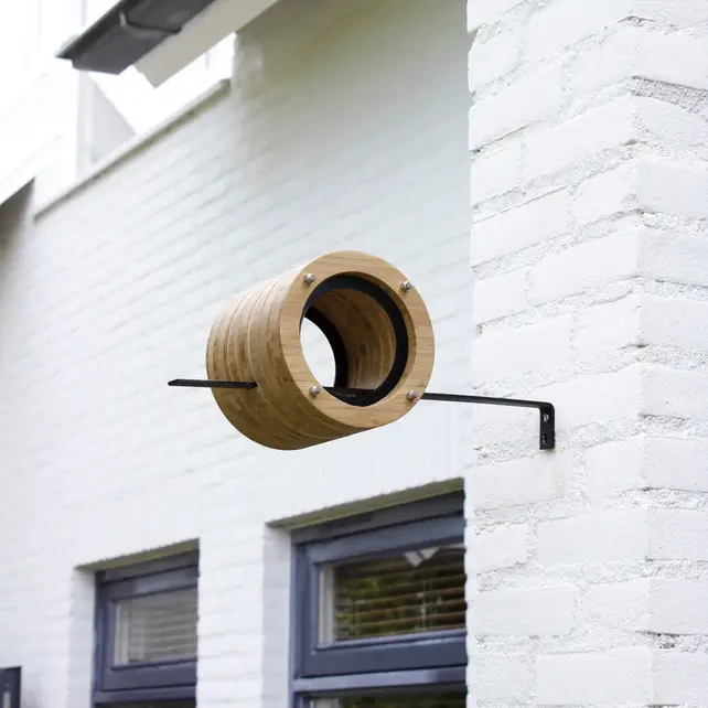 Vogelvoederhuisje Take a Bite – Wand model Vogelvoederhuisje Take a Bite – Wand model