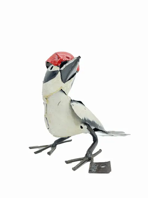 Bonte specht sculptuur Bonte specht sculptuur