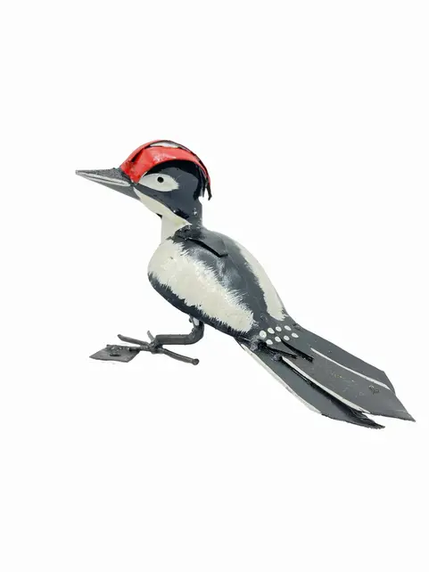 Bonte specht sculptuur Bonte specht sculptuur