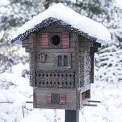 Multiholk Fjällstugan (Voederhuisje-nestkastje)