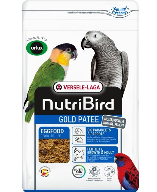 Gold Patee Grote Parkieten En Papegaaien 5 kg