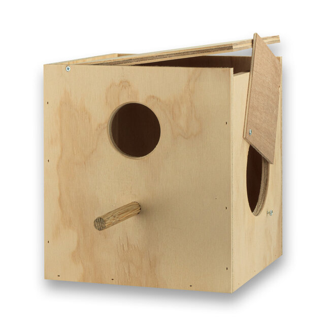 Broedblok voor de Elegant parkiet | Veilig en comfortabel nest voor succesvolle kweek