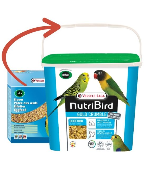 Gold Crumble Parkieten En Kleine Papegaaien 4 kg Gold Crumble Parkieten En Kleine Papegaaien 4 kg