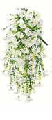 Kunstplant met witte bloemen Kunstplant met witte bloemen