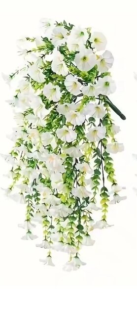 Kunstplant met witte bloemen Kunstplant met witte bloemen