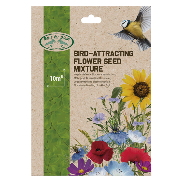 Vogelaantrekkend bloemenmengsel