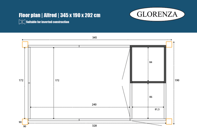 Voliere Glorenza Alfred