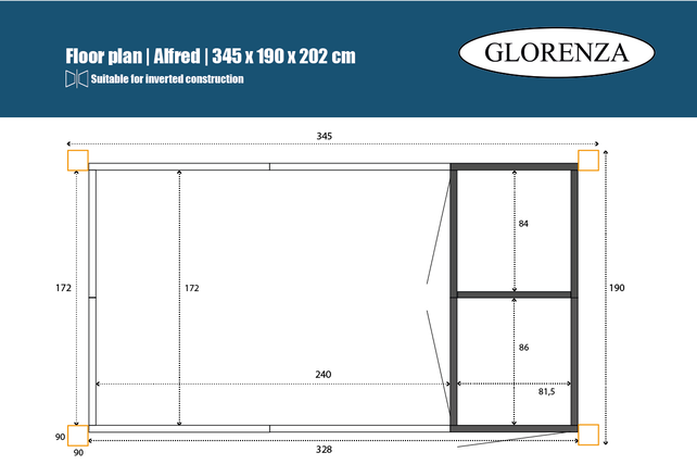 Voliere Glorenza Alfred