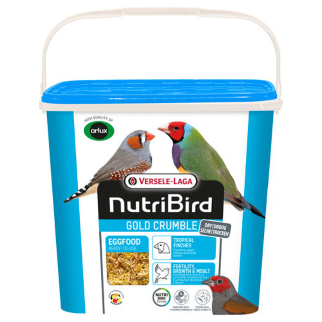 Gold-Crumble-Tropische-Vogels-4-kilo Gold-Crumble-Tropische-Vogels-4-kilo