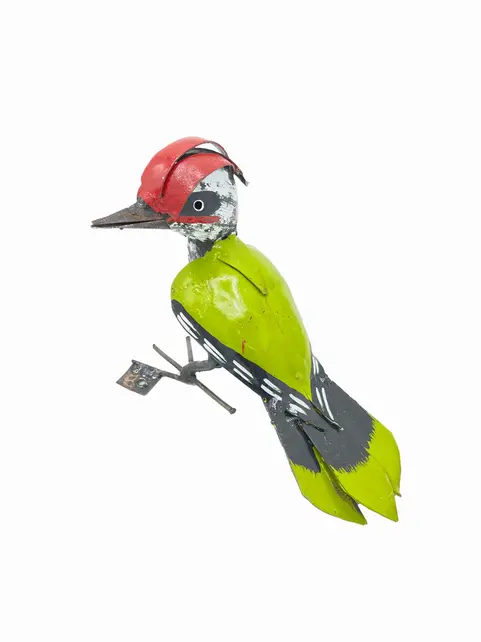 Groene specht sculptuur Groene specht sculptuur