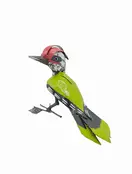 Groene specht sculptuur Groene specht sculptuur