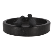 Vogelbad rond terrazzo