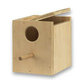 Houten nestkast voor tropische vogels | Veilig & duurzaam Houten nestkast voor tropische vogels | Veilig & duurzaam