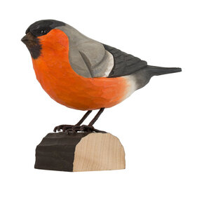DecoBird Houten vogel Goudvink