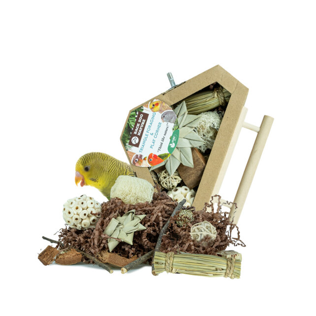 Back Zoo Nature Triangle Foraging & Play Corner