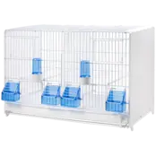 Italiaanse draadkooi 58x30x39cm 2-delig Italiaanse draadkooi 58x30x39cm 2-delig