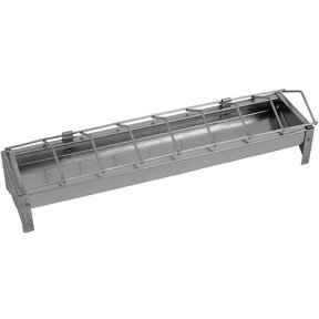 Kuikenvoerbak zink 50 cm