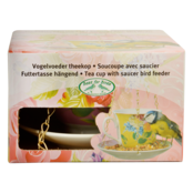 Vogelvoeder kop en schotel