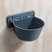 Wandbevestiging voor het gaas voerbakje