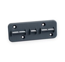 Wandbevestiging voor het gaas voerbakje