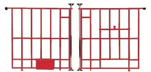 Kunststof voorfront easy on, easy off