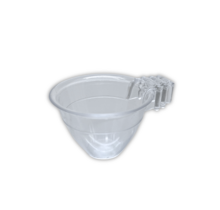 Eivoerbakje klein transparant