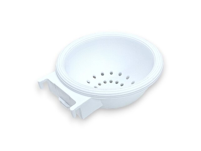 Kunststof nest met haak voor broedkooien