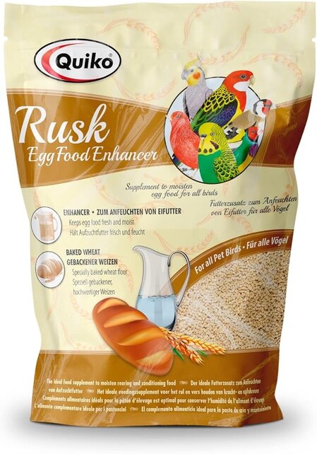 Quiko Rusk voor vogels – Onmisbare aanvulling voor eivoer