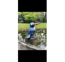 Ijsvogel sculptuur