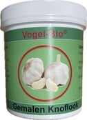 Gemalen knoflook voor vogels