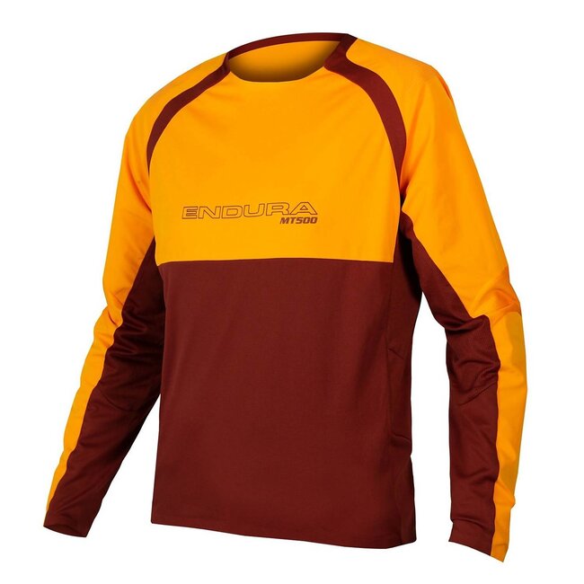 Endura MT500 Burner L/S Jersey II Orange