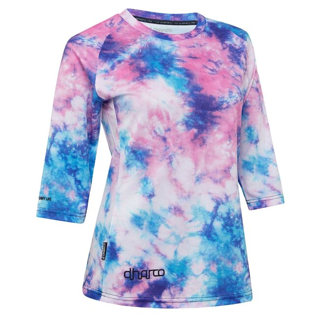 DHaRCO Ladies 3/4 sleeve Jersey Tie Dye