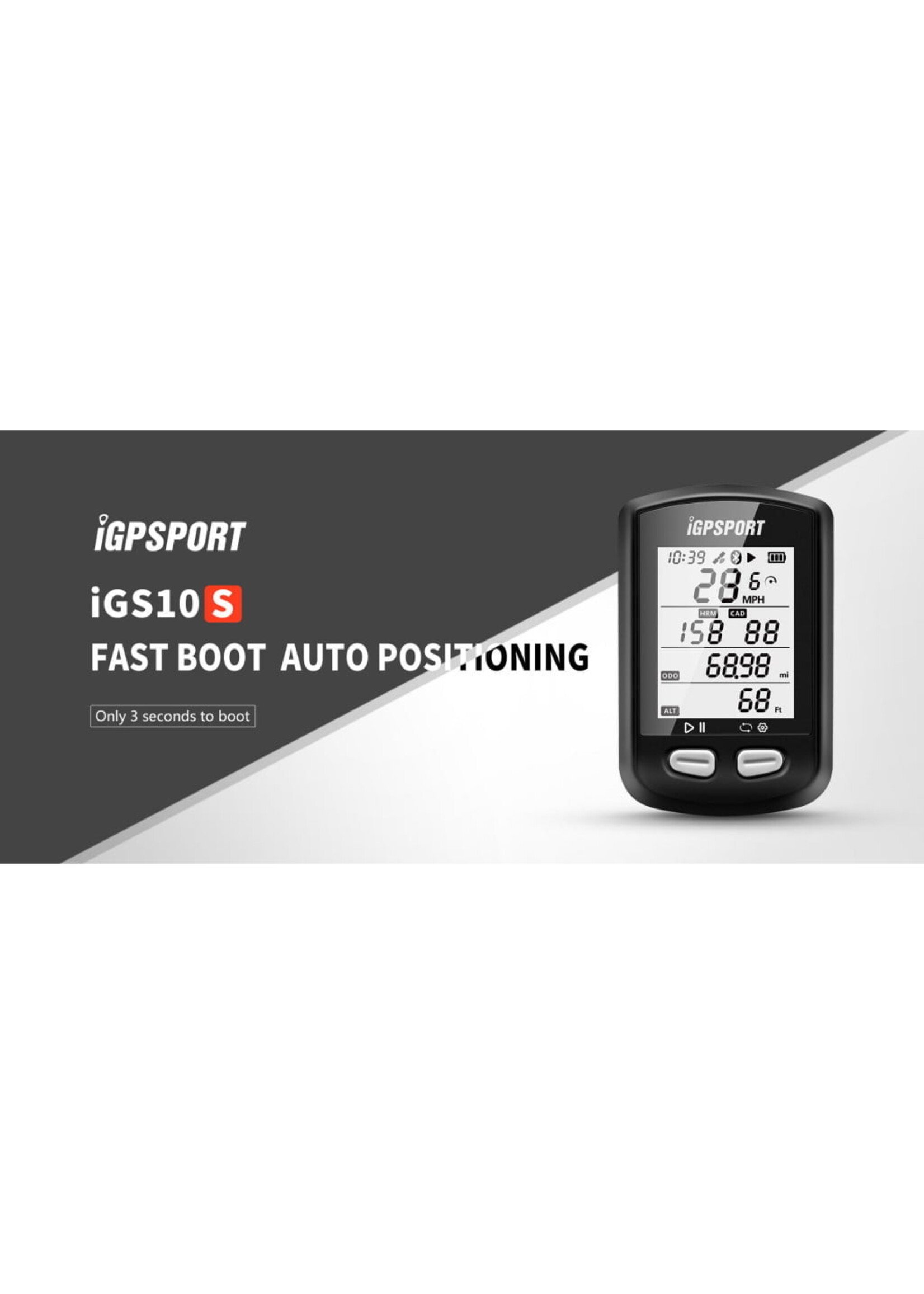 iGPS iGPSport iGS10s gps cycling computer