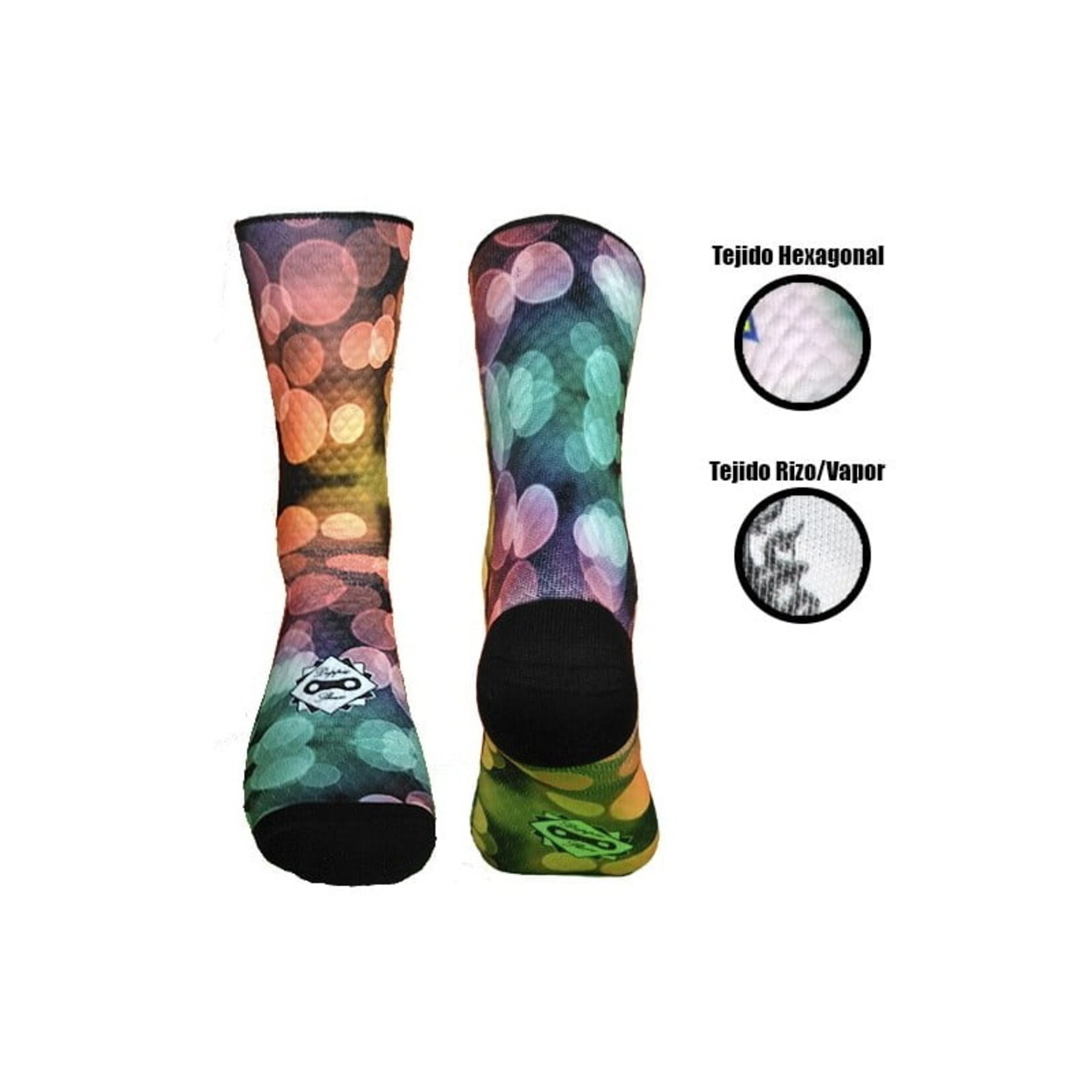 Doppio Slavo Disco Lights | socks