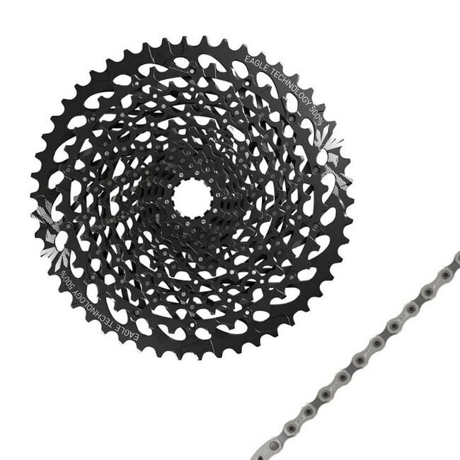 Sram XG-1275 12 speed cassette & GX Eagle chain