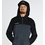 DHaRCO Mens Rain Jacket Black Grey